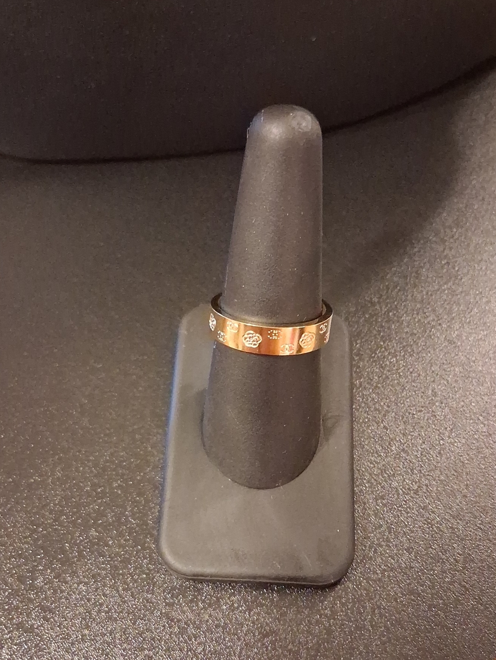 Ring/Bangle 18k GP Hinged New - Picture 4 of 6